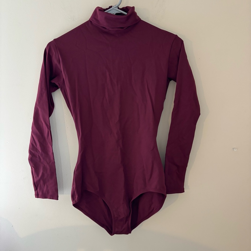 CAPEZIO Adult Turtleneck Longsleeve Ballet Leotard